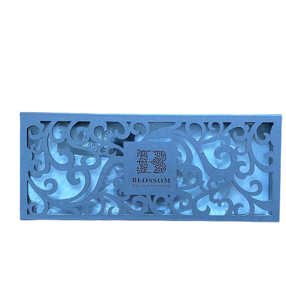 NEW Bridal Beaded Belt Appliqué Ivory Silver - Picture 2 of 10